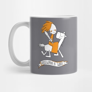 Woman of swords Mug